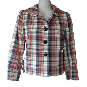 Vintage J. CREW cotton blazer